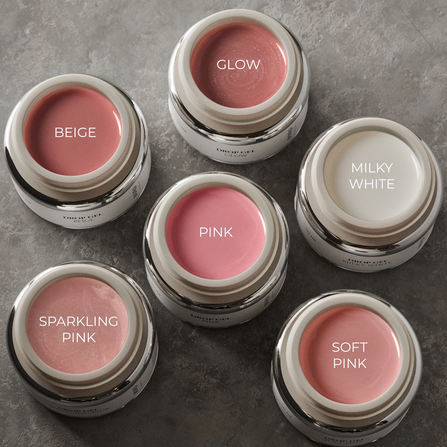 BORO drop gel "SPARKLING PINK" 50ml.