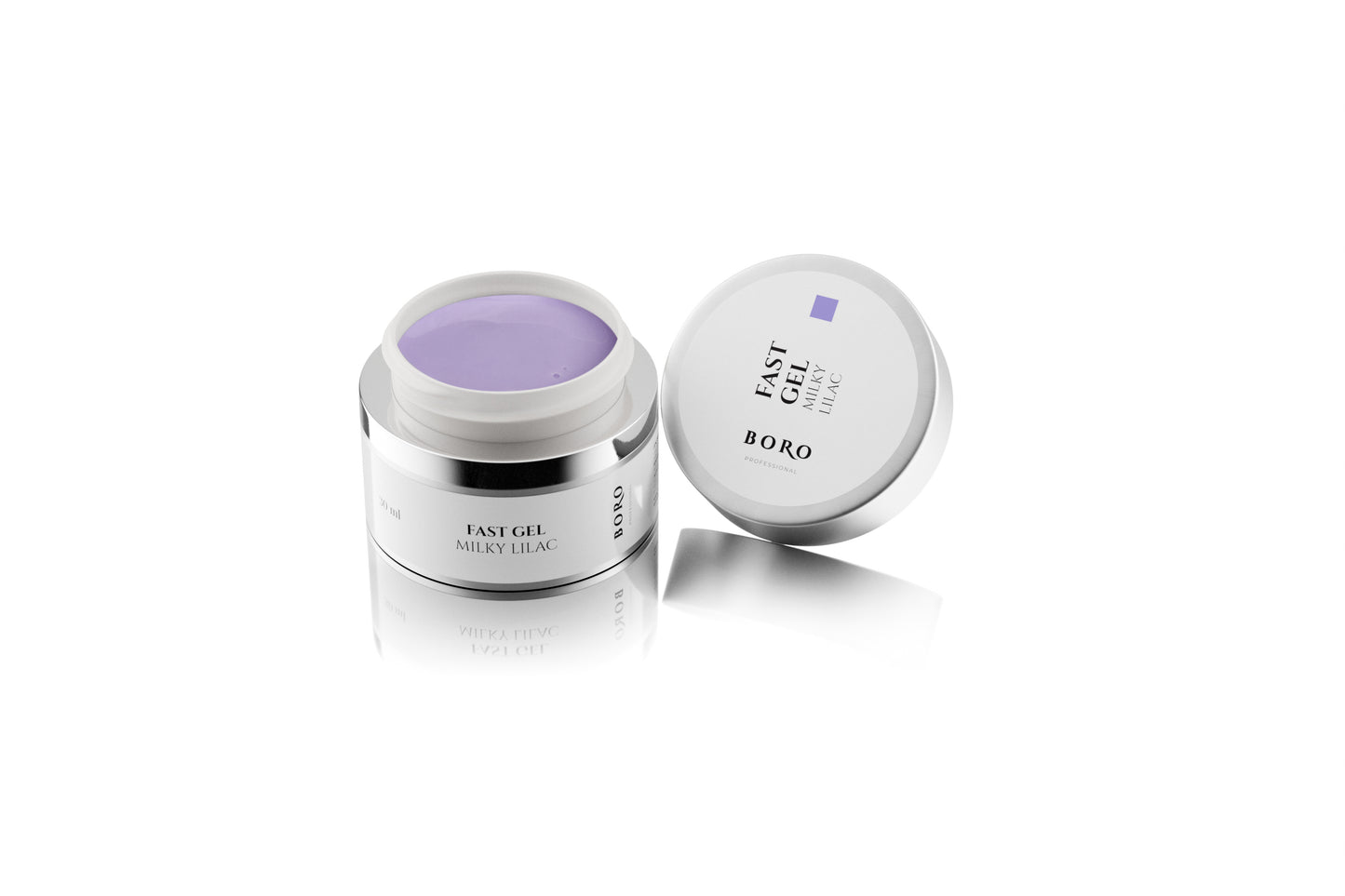 BORO MILKY LILAC fast gel
