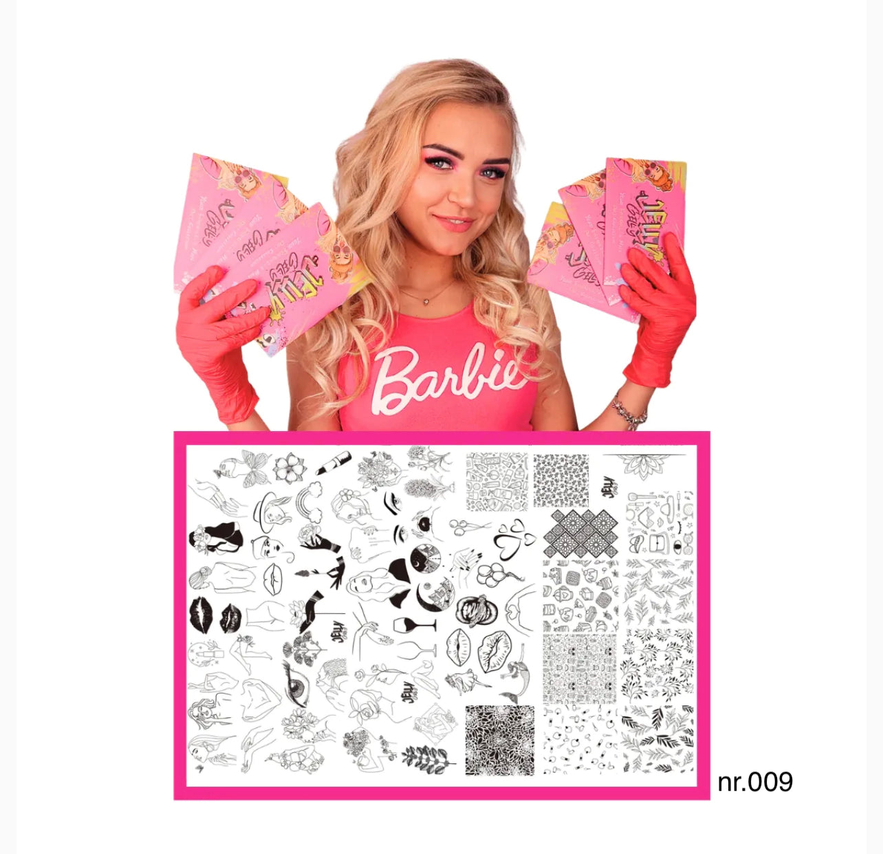 Jelly Gelly stamping plate