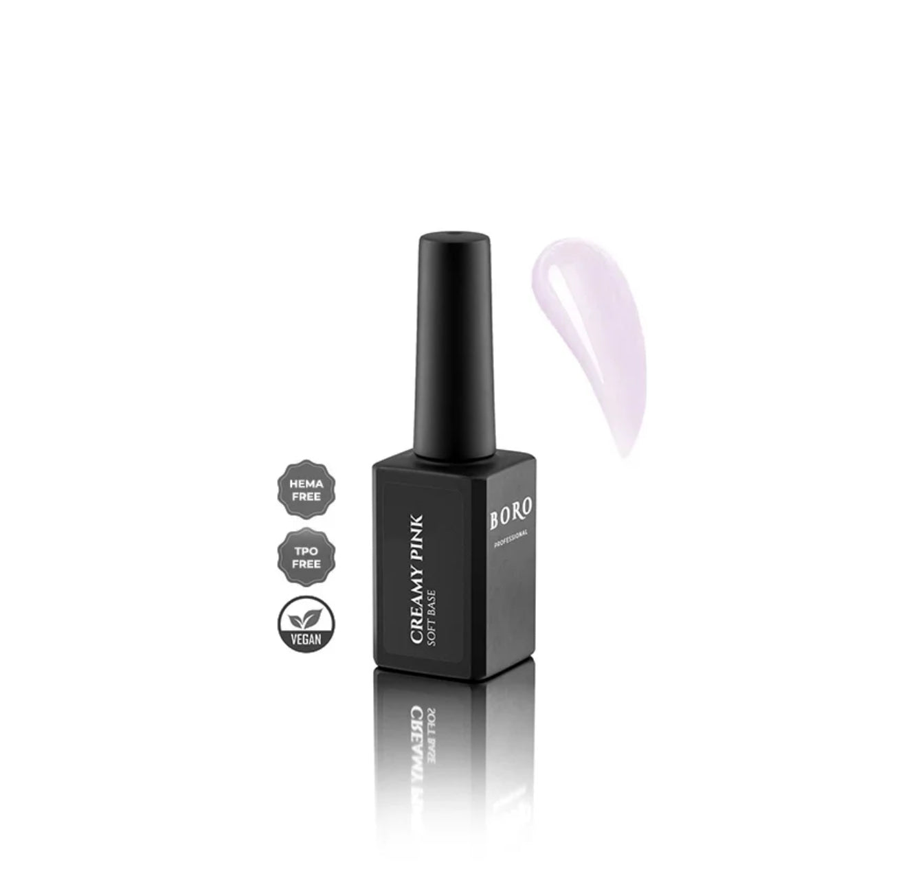 Boro Creamy Pink soft base