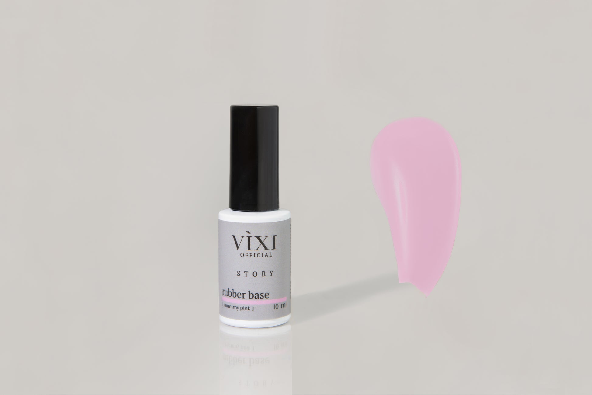 VIXI Mummy Pink rubber base 10ml. - Estheticker