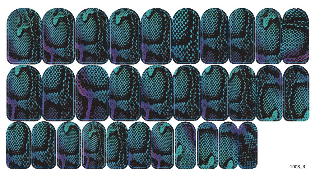 Negle dekorasjons folier for manikyr