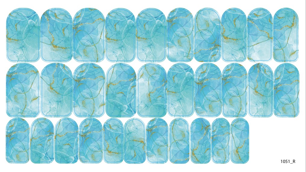 Negle dekorasjons folier for manikyr