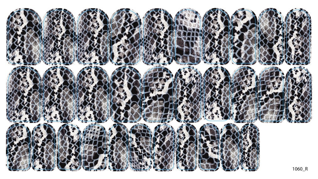 Negle dekorasjons folier for manikyr