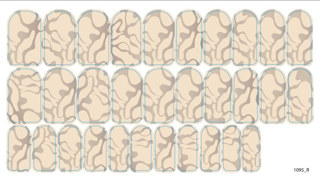 Negle dekorasjons folier for manikyr