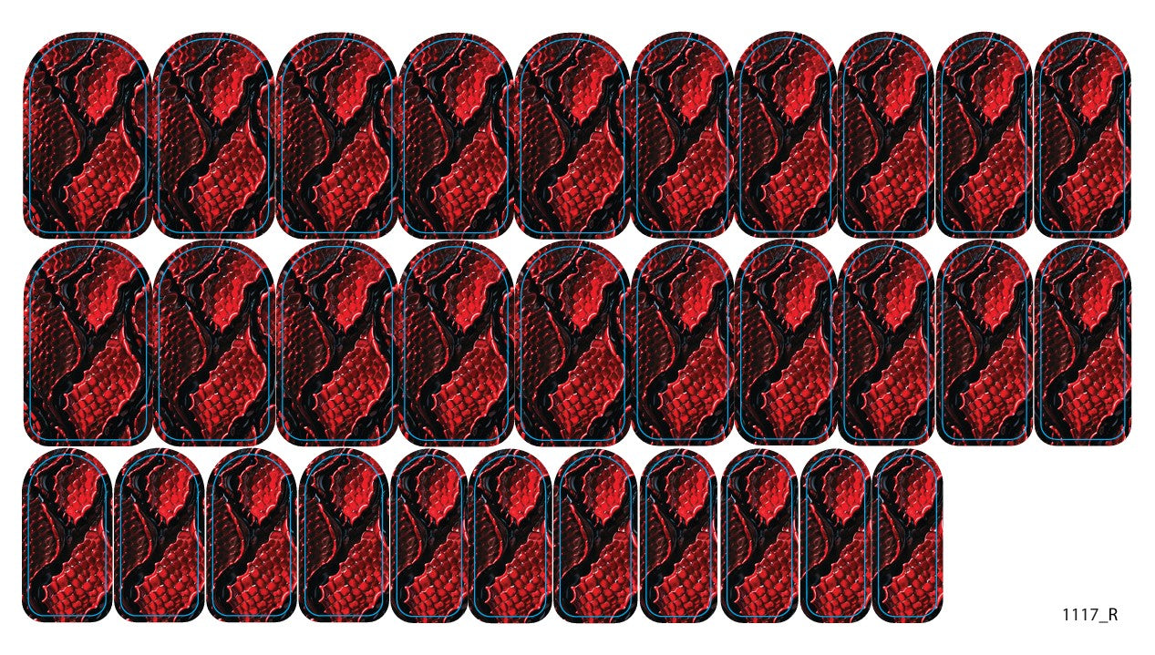 Negle dekorasjons folier for manikyr