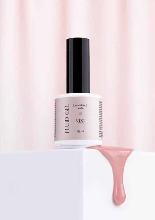 VIXI Fluid Gel "Sparkle Nude" 15ml - Estheticker